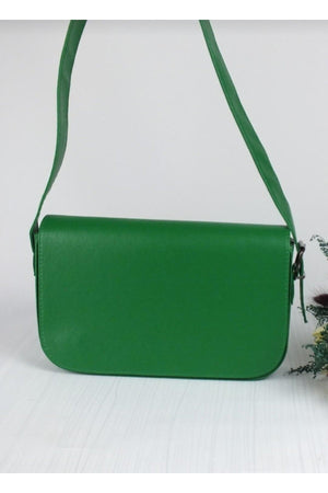 Bagbest Women'S Green Cover Baguette Bag