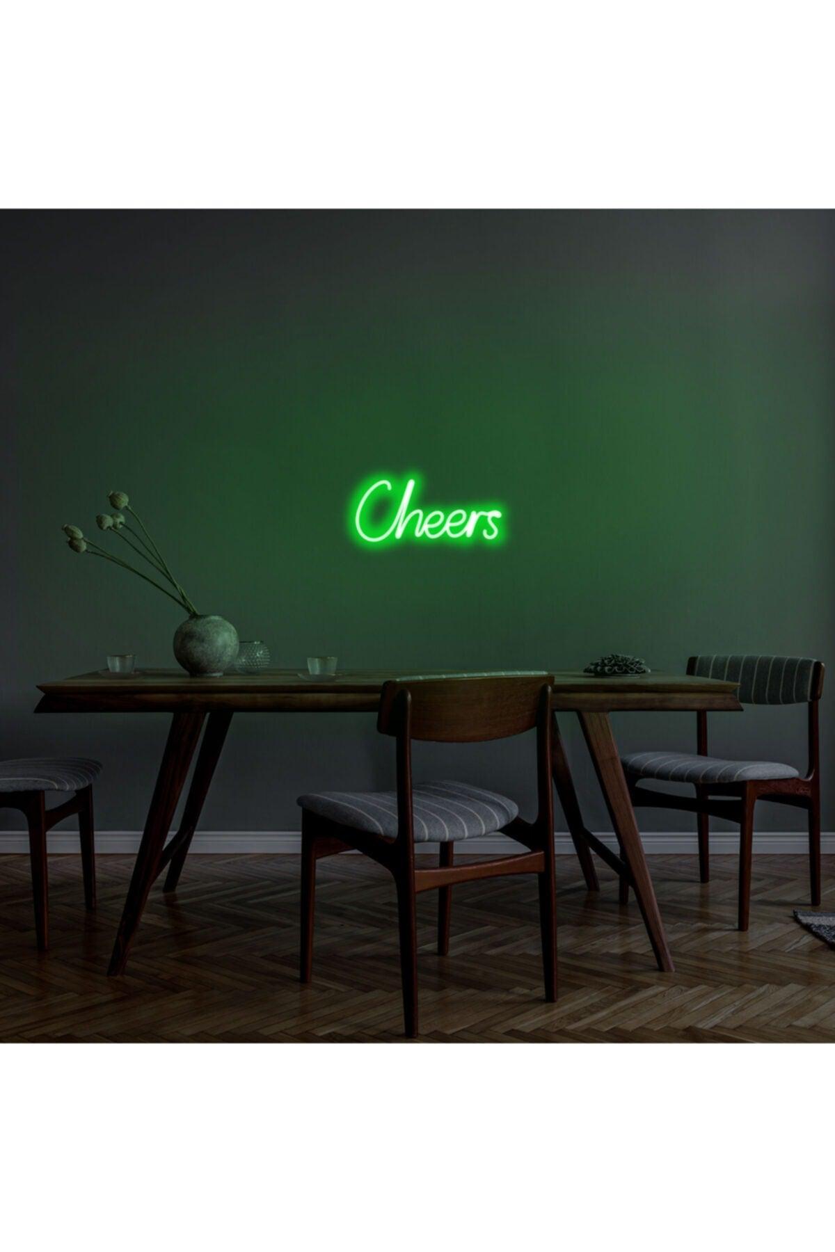 - Cheers - Led Decorative Wall Lighting Neon Graffiti Magic Led Messages -neongraph - Swordslife