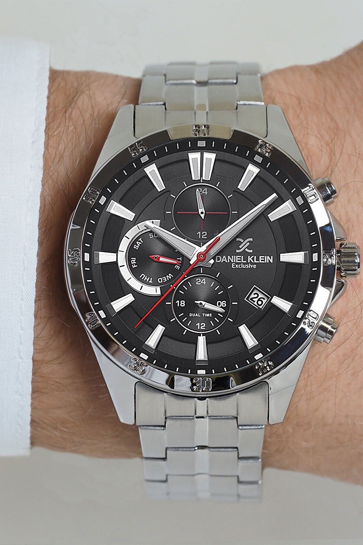 Men'S Wristwatch With 4 Functions