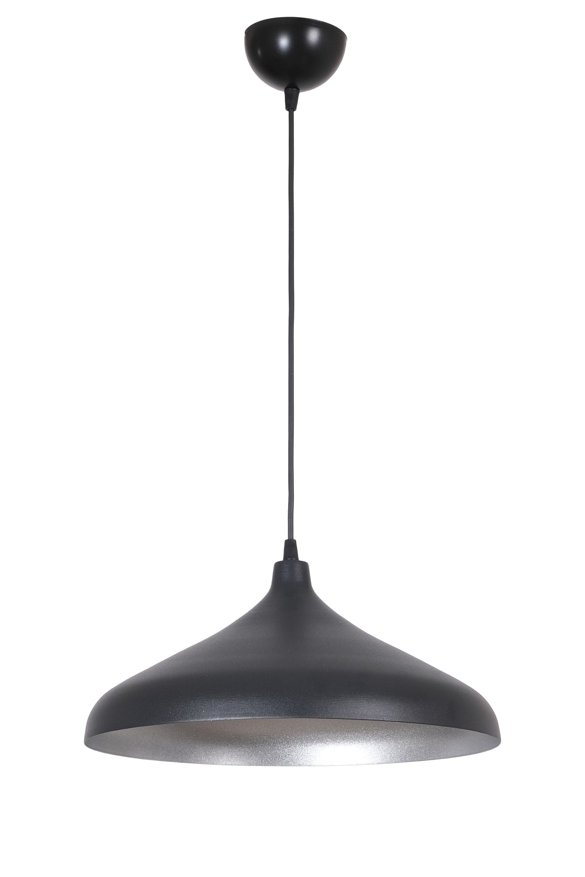 Nil Modern Design Cafe Kitchen Living Room Metal Black Interior Gray Color Single Chandelier