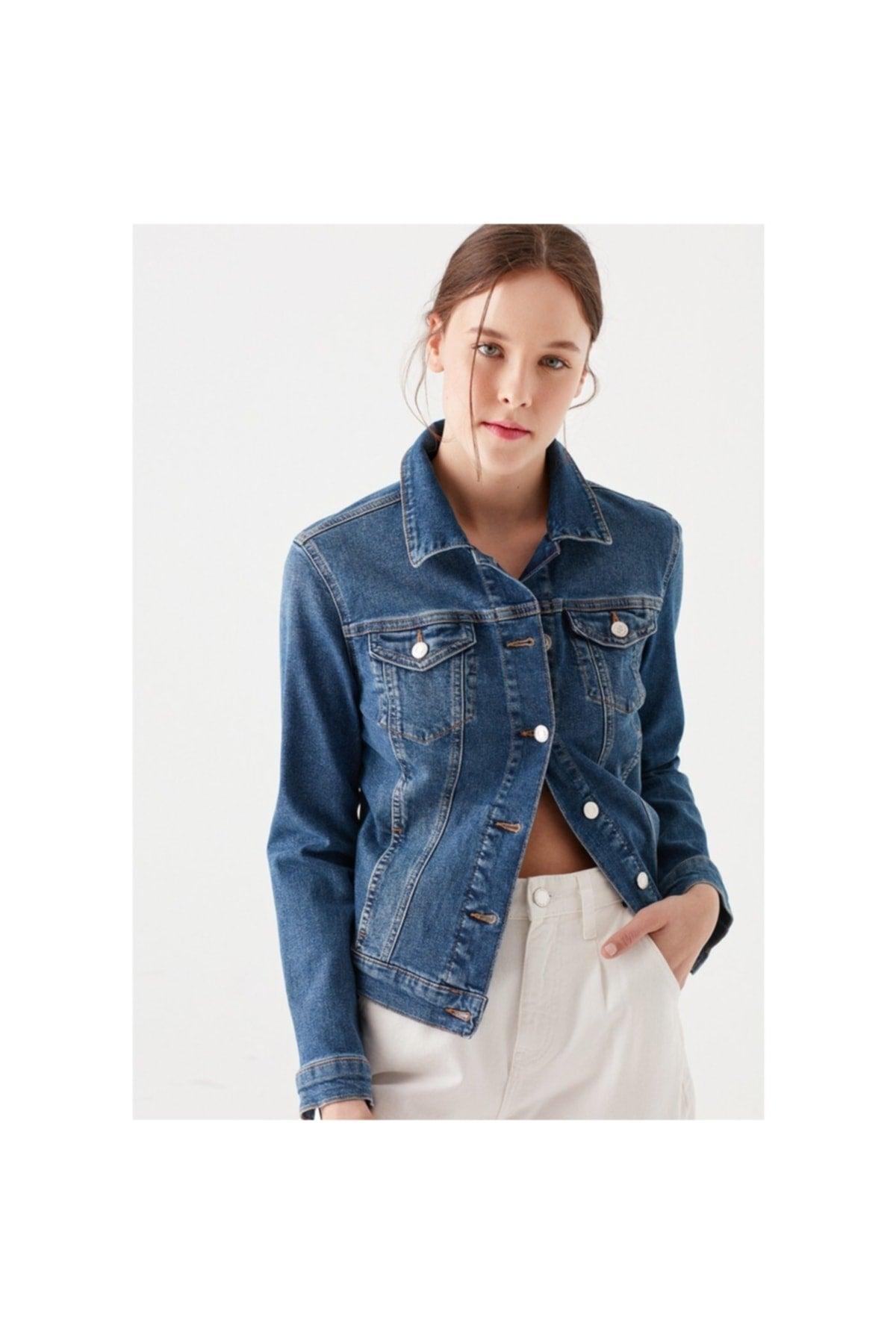 Women's Daisy 90 S Sanded Jean Jacket 1113632061 - Swordslife