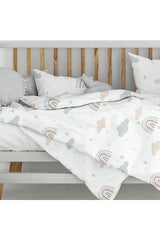 Rainbow Ranforce Duvet Cover Set Without Sheets
