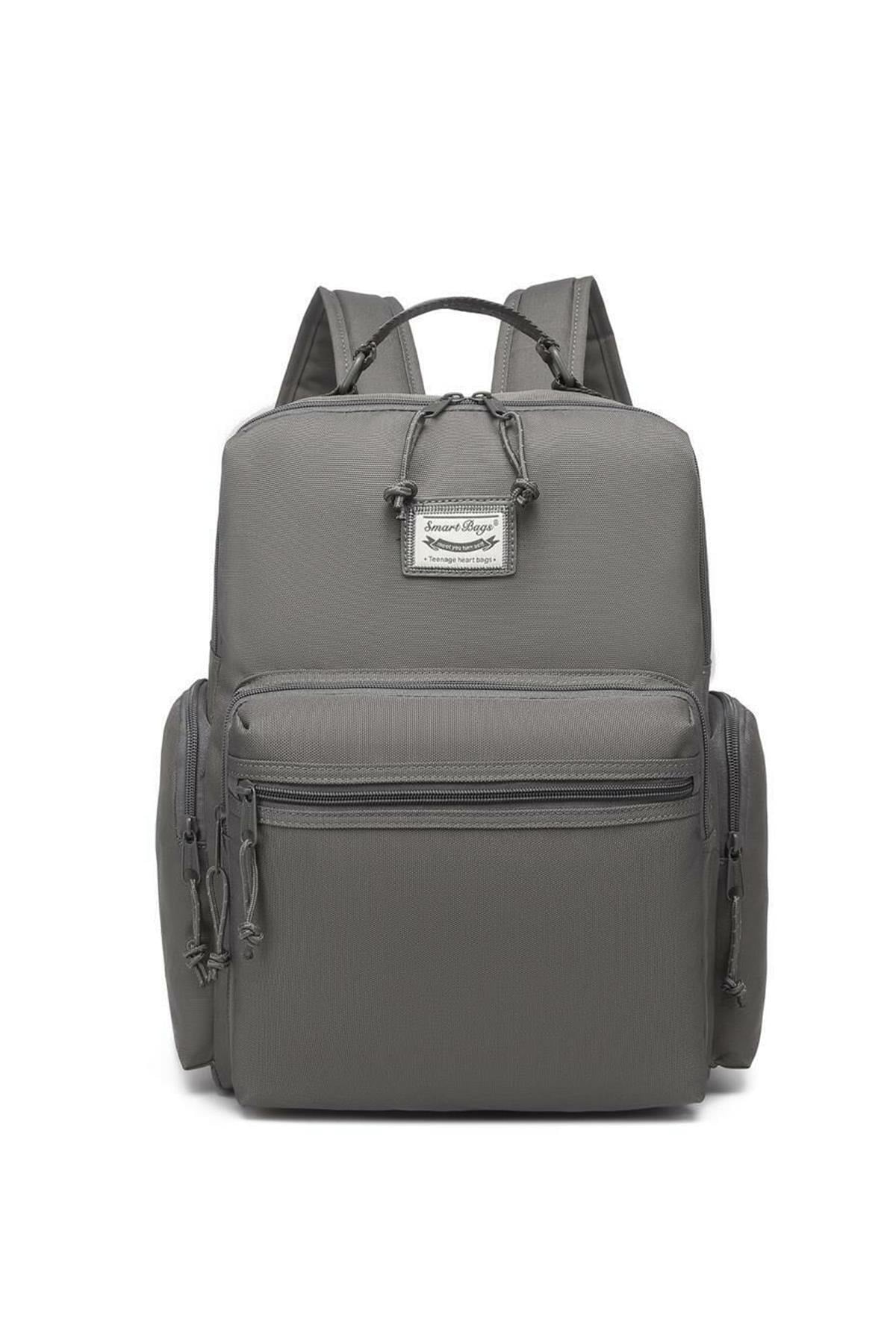 School Size Laptop Eye Backpack 2022-3124 Dark Gray