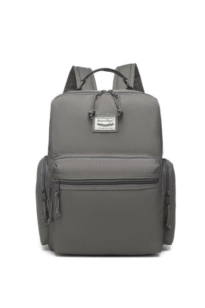 School Size Laptop Eye Backpack 2022-3124 Dark Gray