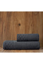 | Extra Soft Cotton Rice Knitted Towel Set of 2 - Swordslife