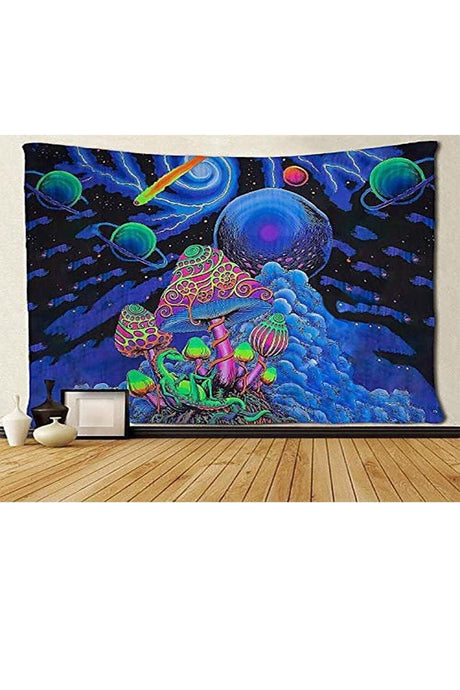 1st quality Mushroom Pattern Wall Covering Wall Carpet Tapestry - Swordslife