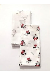 2 Pieces 120x120 Cm Minnie Muslin Cloth Cover Blanket - Swordslife