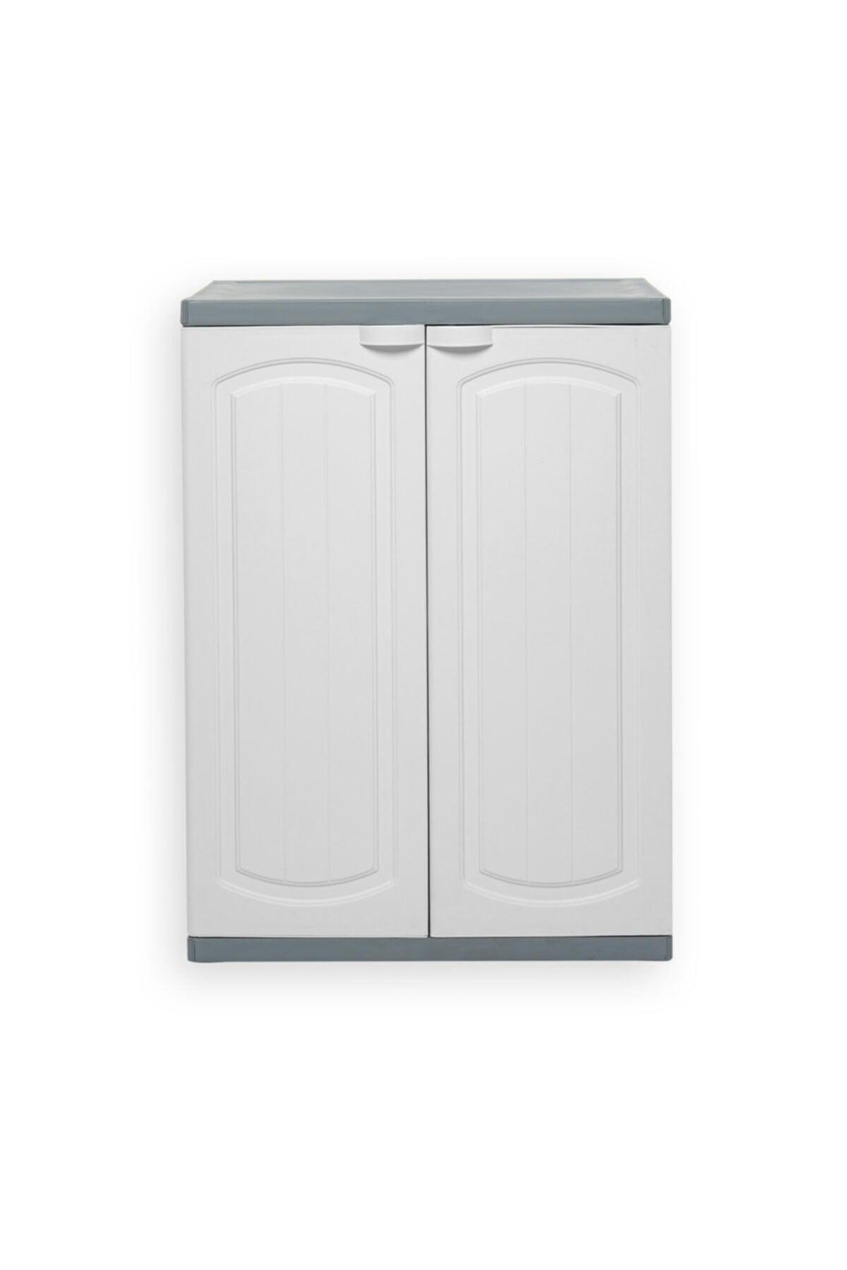 2-Door Multi-Purpose Disassembled Plastic Cabinet