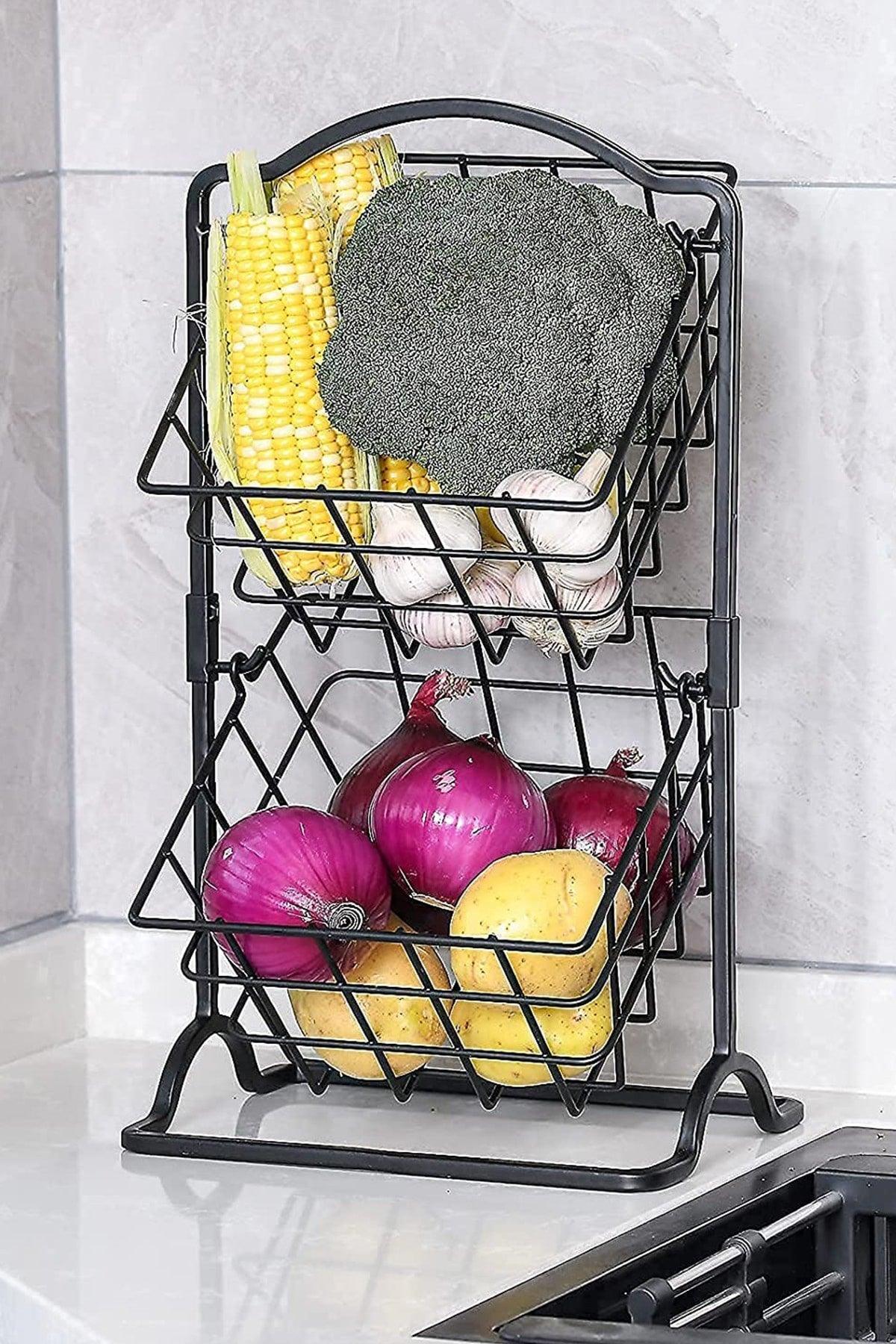 2 Tier Kitchen Organizer - Swordslife