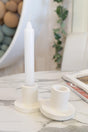 Pack White Concrete Candlestick Candle Holder Muml1013 - Swordslife