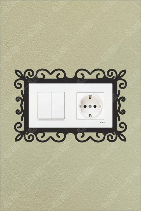 2 Decorative Socket Frame