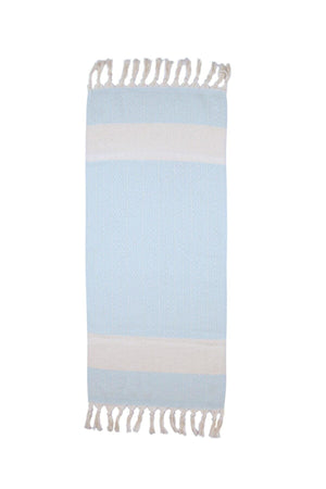 2 Piece Diamond 40x90cm Towel Peshkir Bathroom Kitchen Runner Hand Face Head Decorative Towel Blue Buldan Work - Swordslife