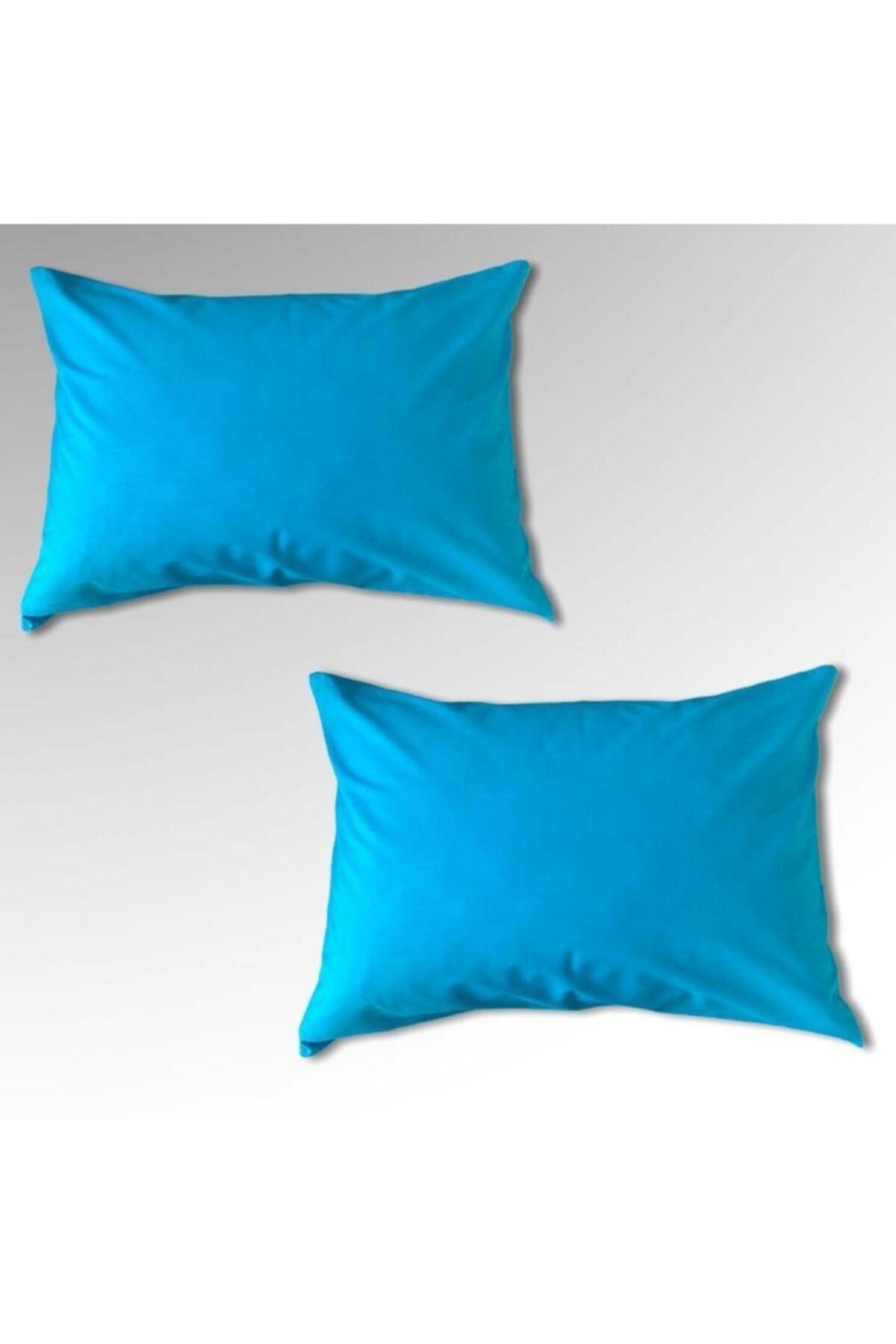 2 Zippered Turquoise Pillow Cover 1st Class Fabric - Swordslife