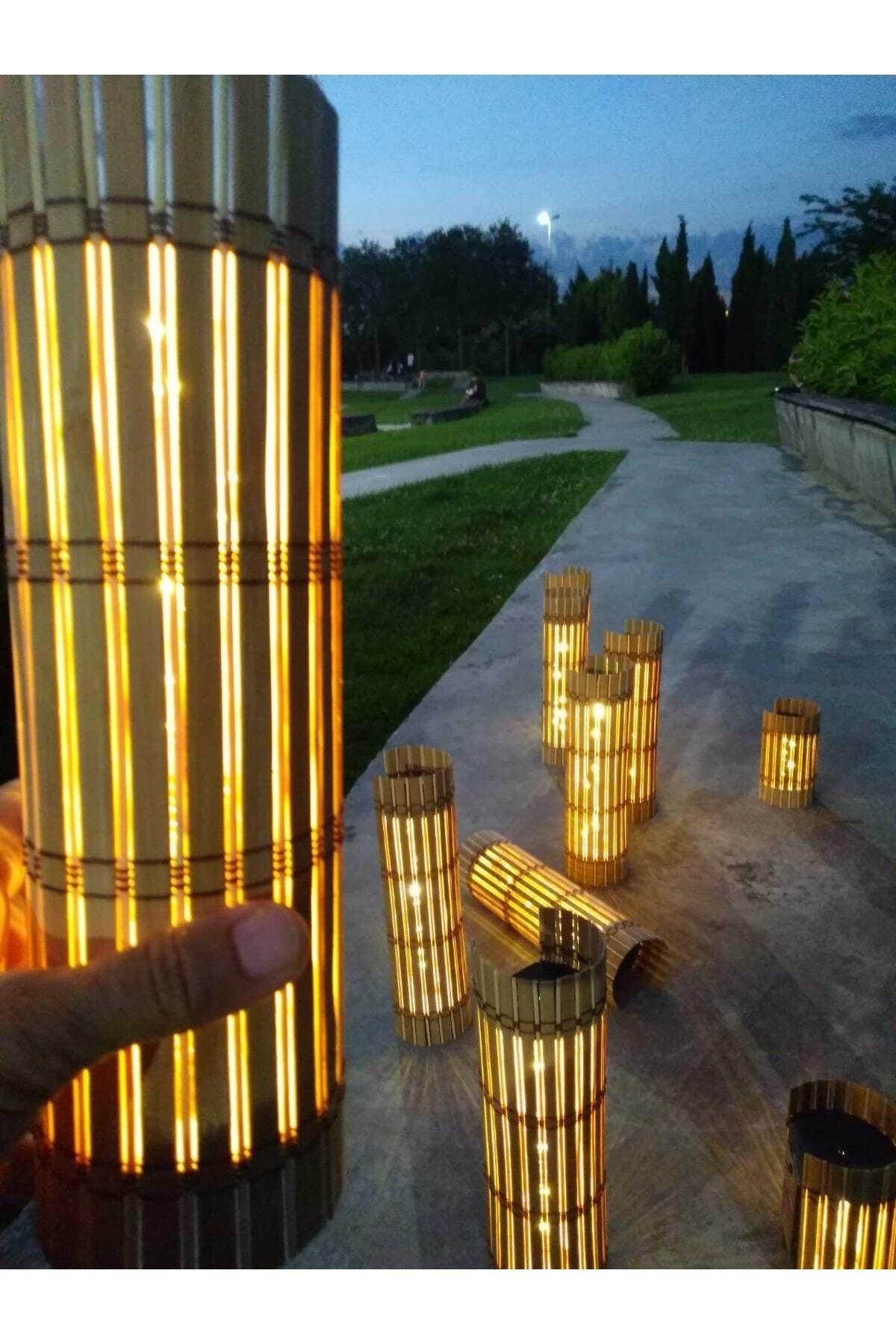 2 Led Decorative Bamboo Wall Sconce (Battery) Night Light - Swordslife