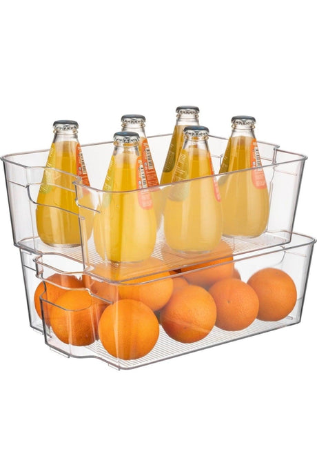 2 'li Refrigerator & Cabinet Organizer Organizer Set Large Size - Swordslife