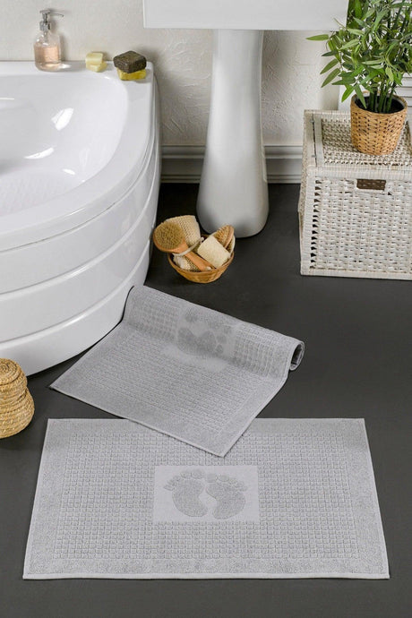 2 Pieces 520 Gr. Foot Towel-mat Set - Swordslife