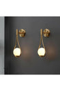 2 Pieces Drop Gold Sconce - Swordslife