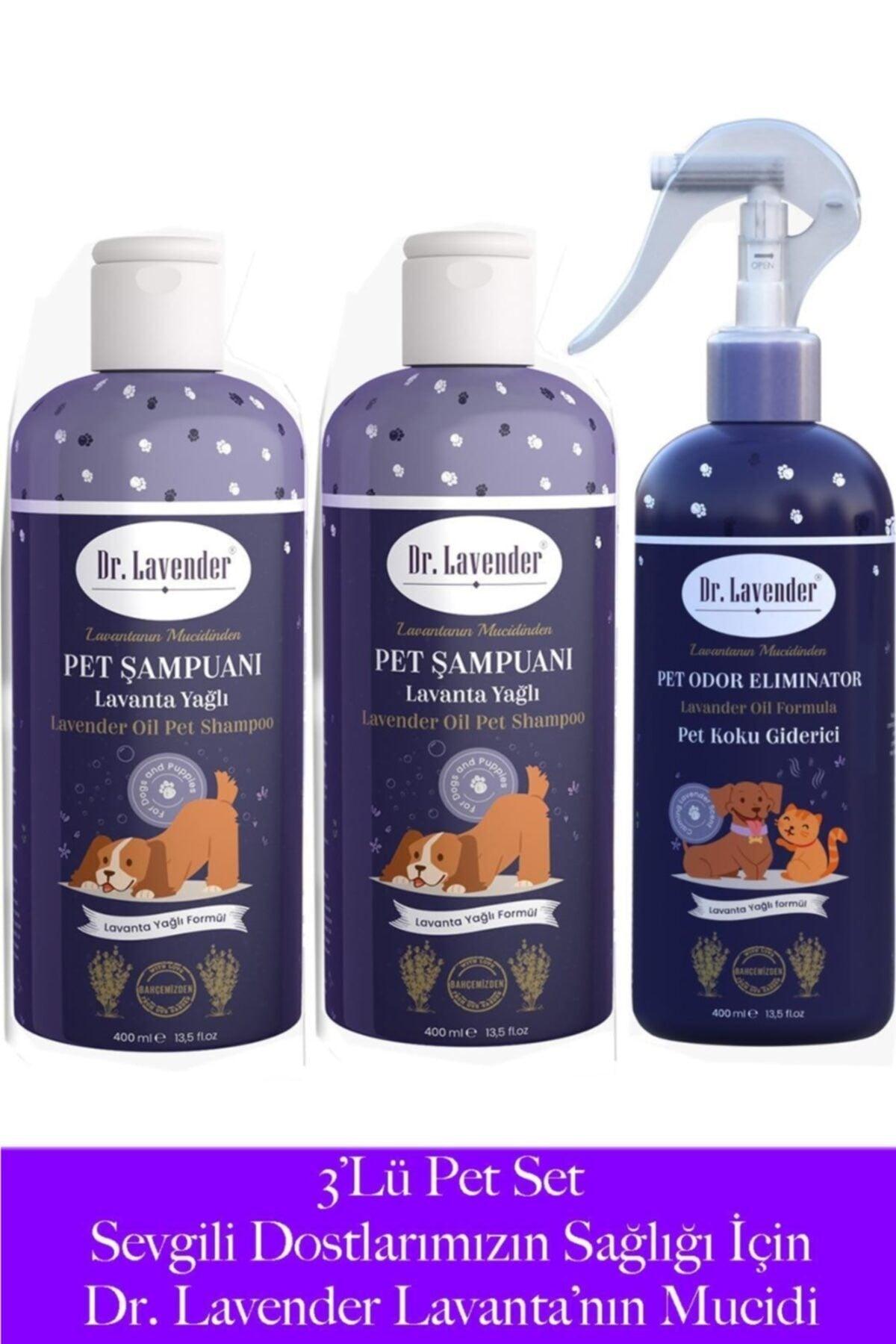 2 Pieces Dog Shampoo 400 Ml Pet Shampoo +