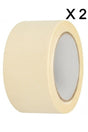 2 Pieces of Paper Tape 48 Mm Paint Masking Tape