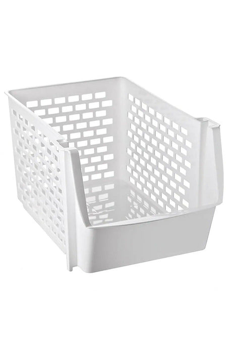 2 Pieces Practical Shelf Organizer 20 Cm White - Swordslife
