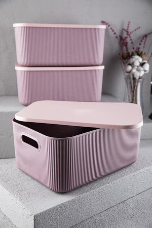 2 Pcs. Storage 13 Lt Purple Multi-Purpose Cabinet