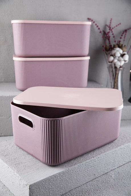 2 Pcs. Storage 13 Lt Purple Multi-Purpose Cabinet