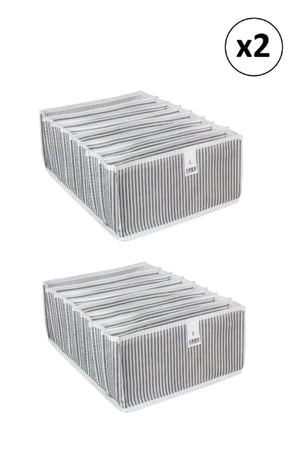 2 Pieces Accordion Organizer With Drawer