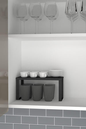 2 Pieces Metal Shelf Organizer Small Size Counter Top Organizer - Swordslife