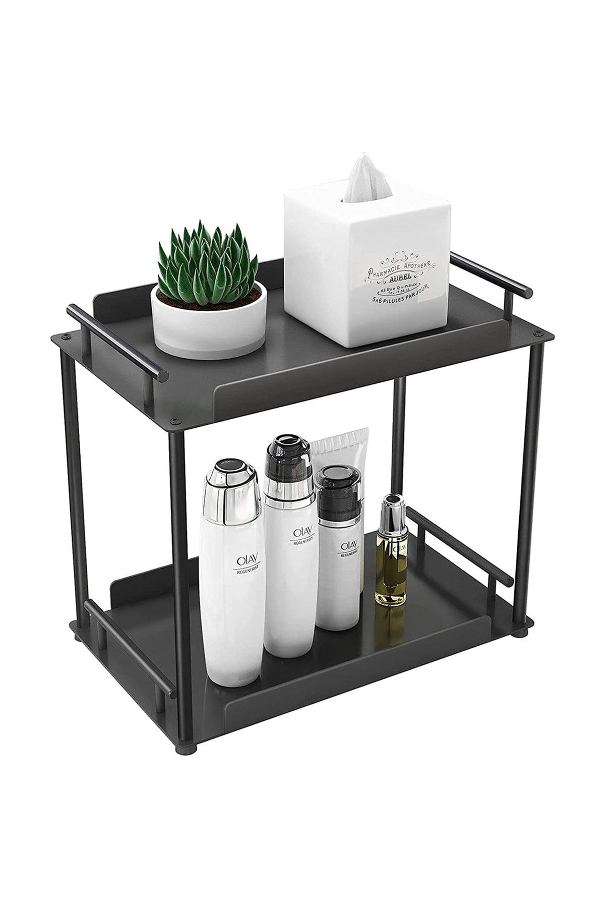 2 Tier Bathroom & Kitchen Organizer Shelf - Swordslife