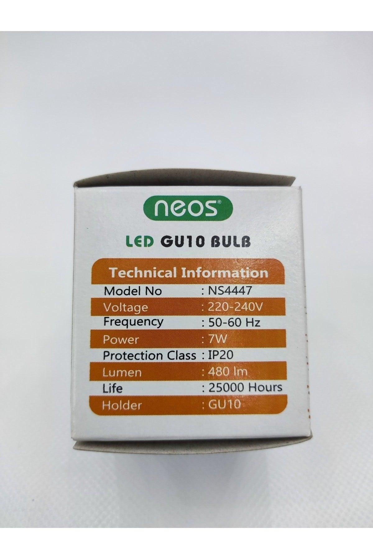 20 Pcs Gu10 Led Bulb 7w 3200k Daylight