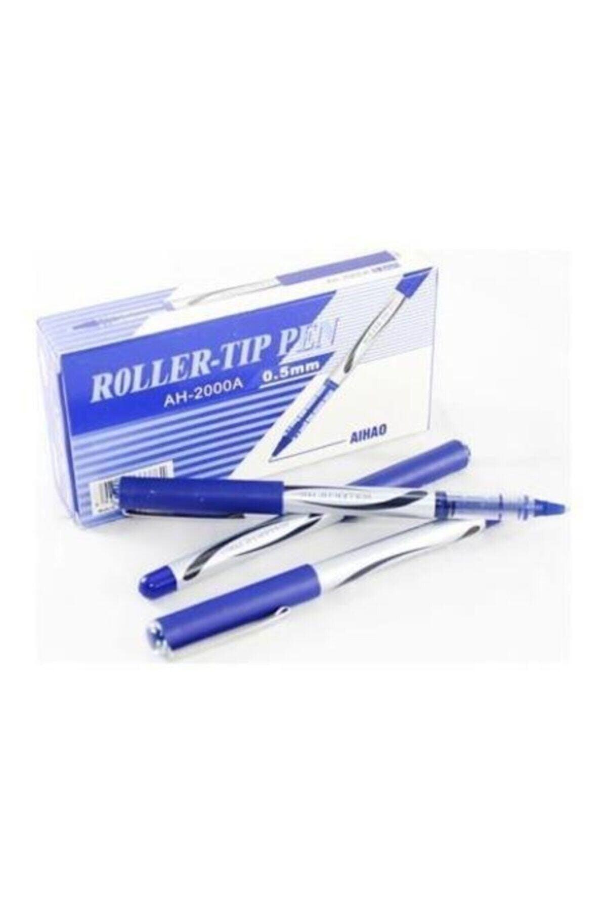 2000a Roller Tip Pen 12 Pcs 1 Box Blue