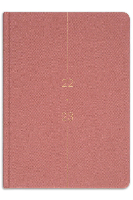 2022-2023 A5 Linen Academic Agenda 17