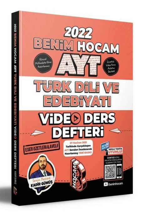 2022 Ayt Turkish Language and Literature Video Course Book - Swordslife