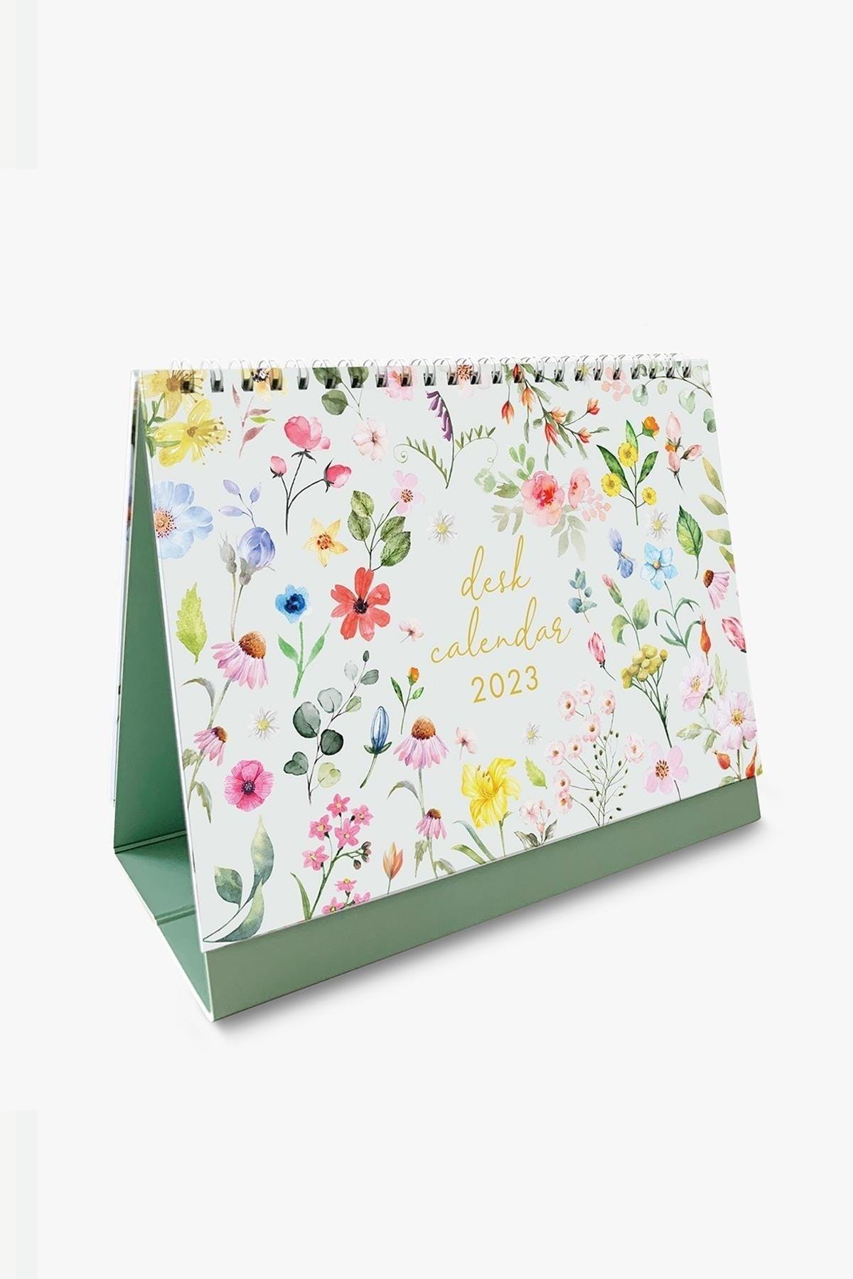 2023 Floral Desk Calendar