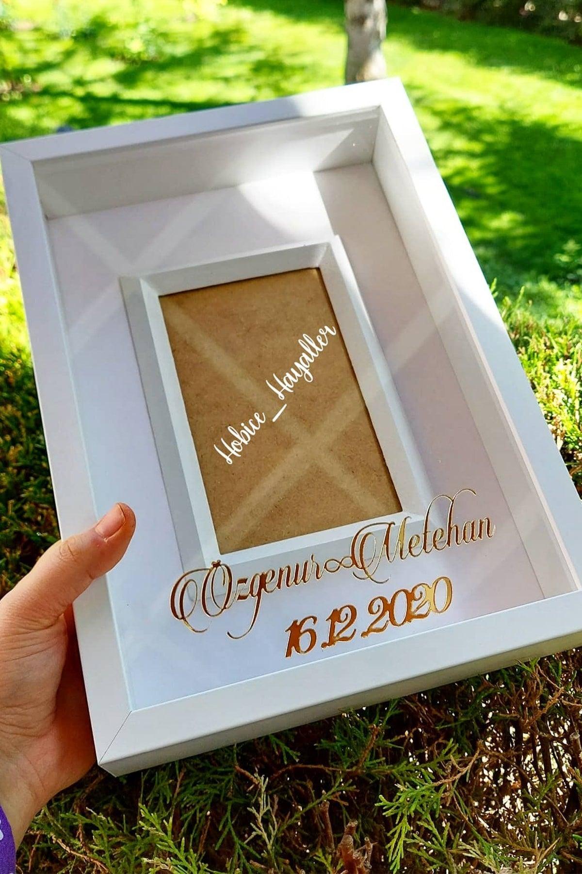 21x30 Cm Verda Memorial Frame With Name And Date - Swordslife