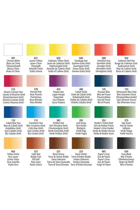 24 Travel Watercolor Set 131900102