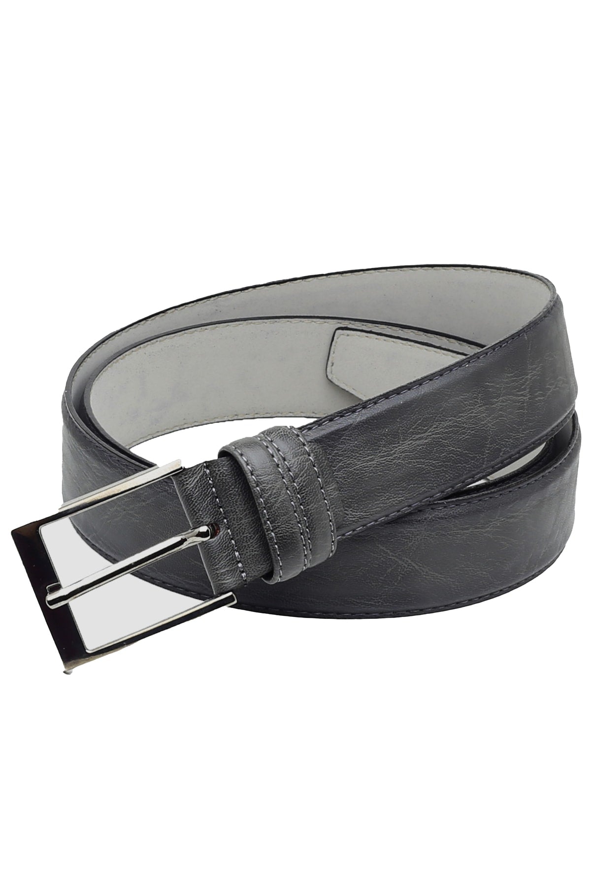 Classic Gray Men's Belt