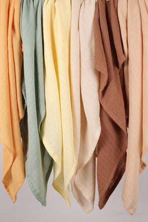 Multi-Purpose Muslin Cover Set Of 6 - 75X75 Cm