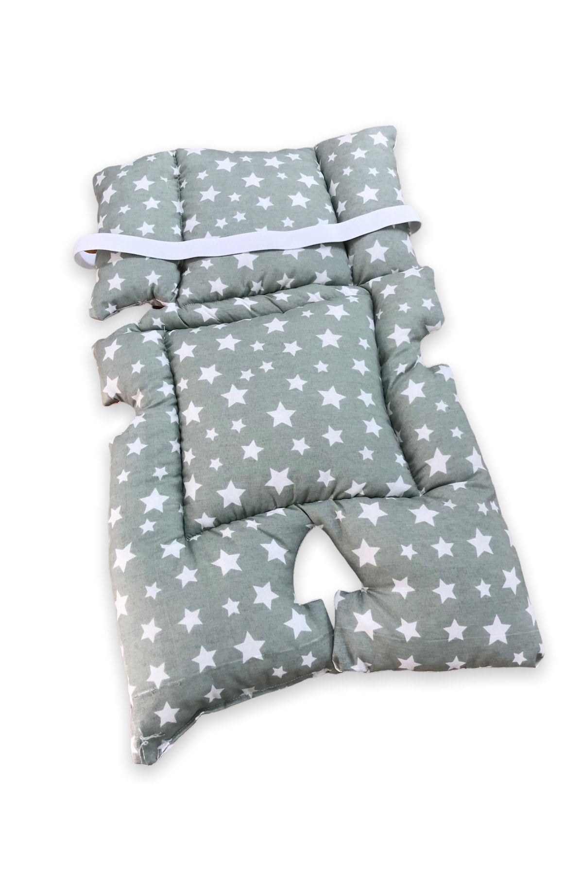 Baby Stroller And Car Seat Cushion With Lumbar Support New Space Green