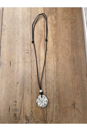 Ceramic Design Necklace, Bohemian Ethnic Style Necklace, Design Necklace, - Swordslife