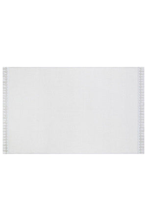 Puffy Bath Mat 2 Li Fringed Washable White - Swordslife