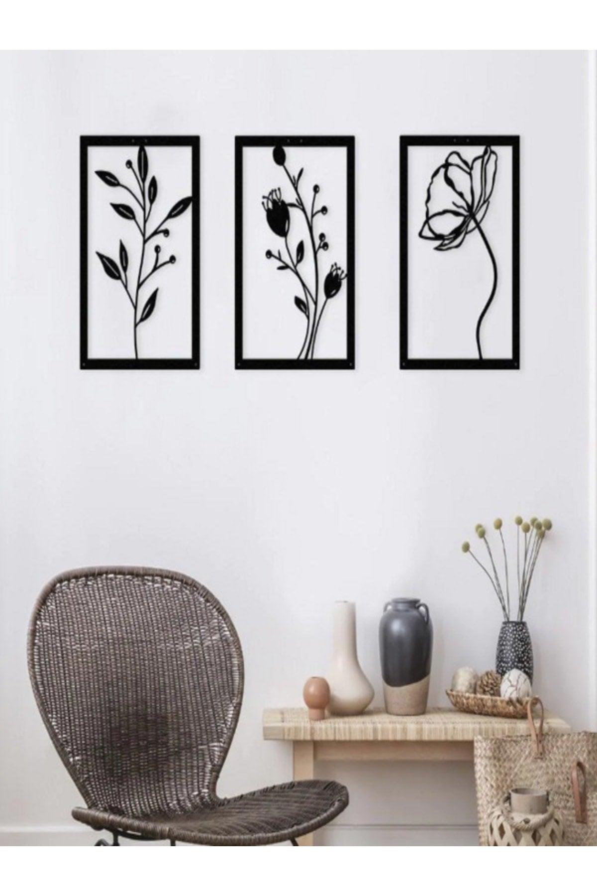 Poppy Flower Themed Wall Accessory - Swordslife