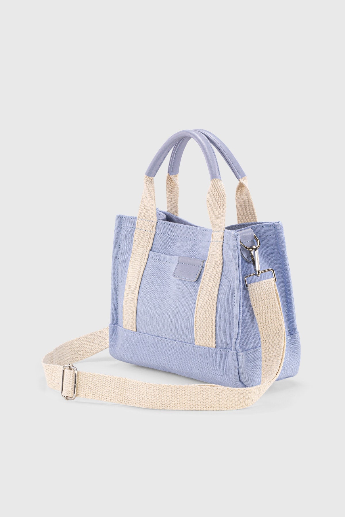 Women'S Blue Canvas Tote Bag 232