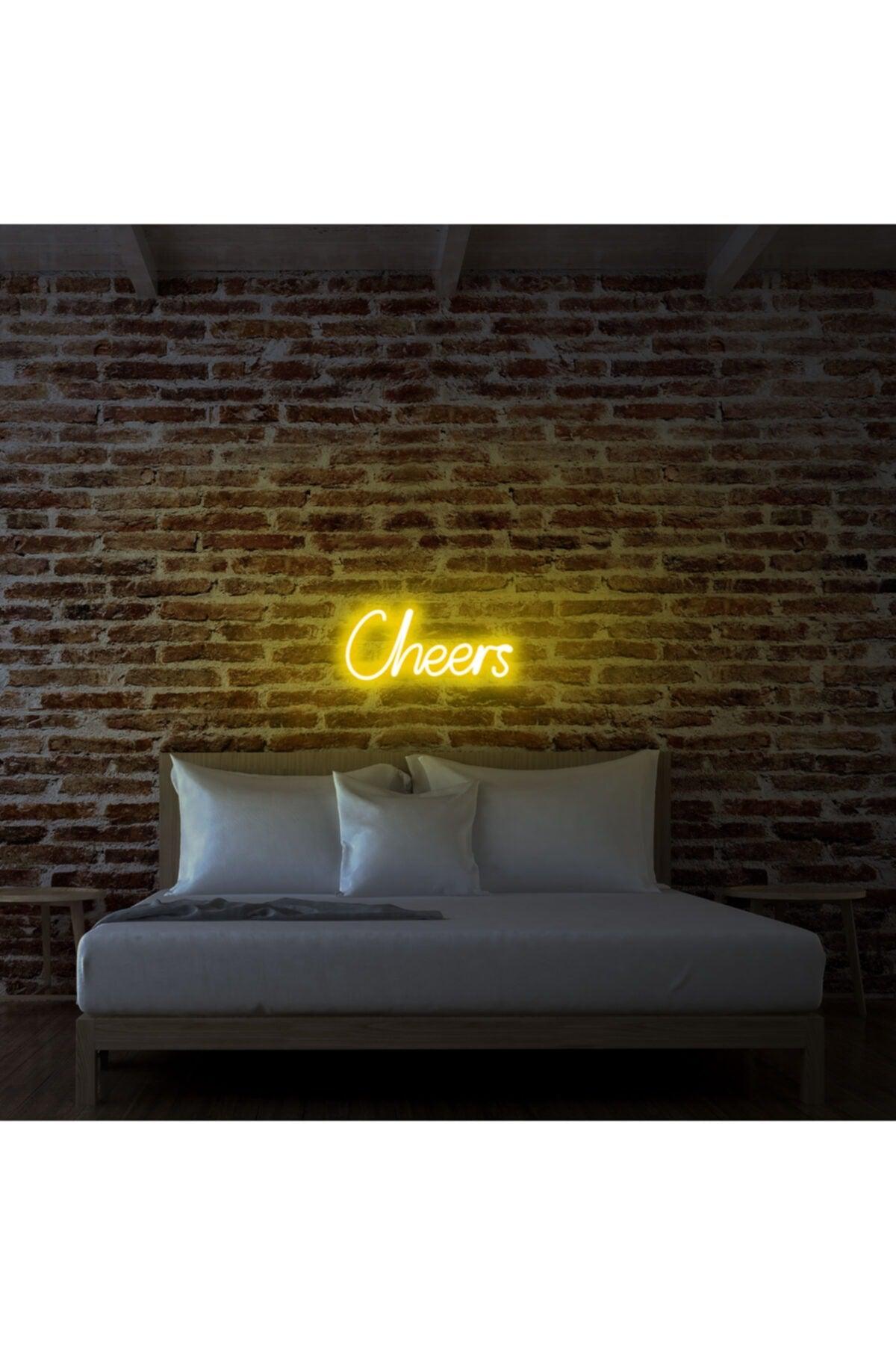 - Cheers - Led Decorative Wall Lighting Neon Graffiti Magic Led Messages -neongraph - Swordslife