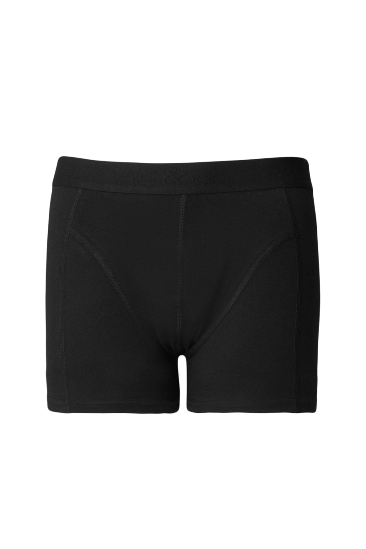 Men'S Black 5 Pack Cotton Flexible Boxer Pack