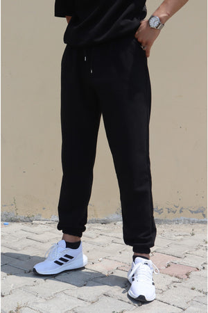 Unisex 2Ip Knitted Fabric Tracksuit Bottom