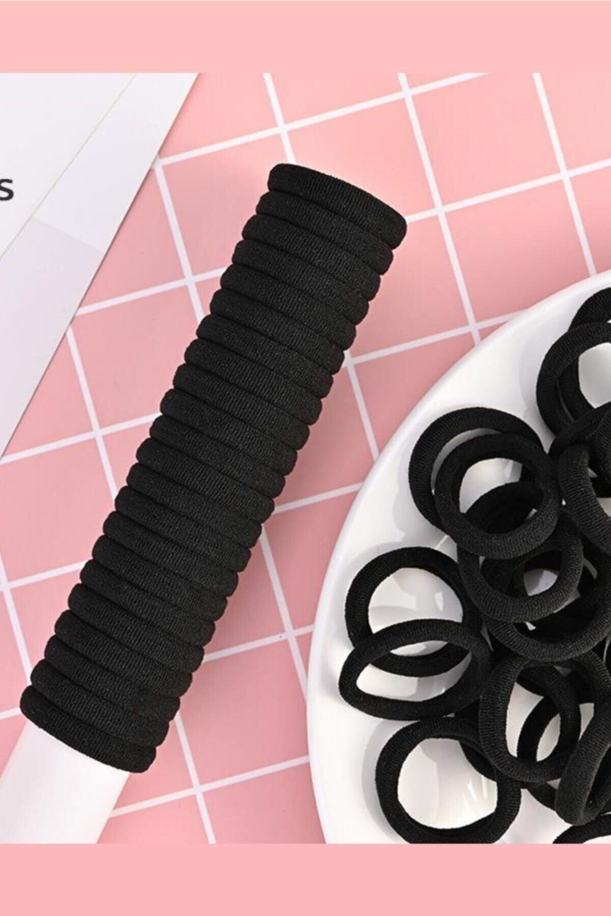 Women's 50 Pcs Black Rubber Buckle Set - Swordslife