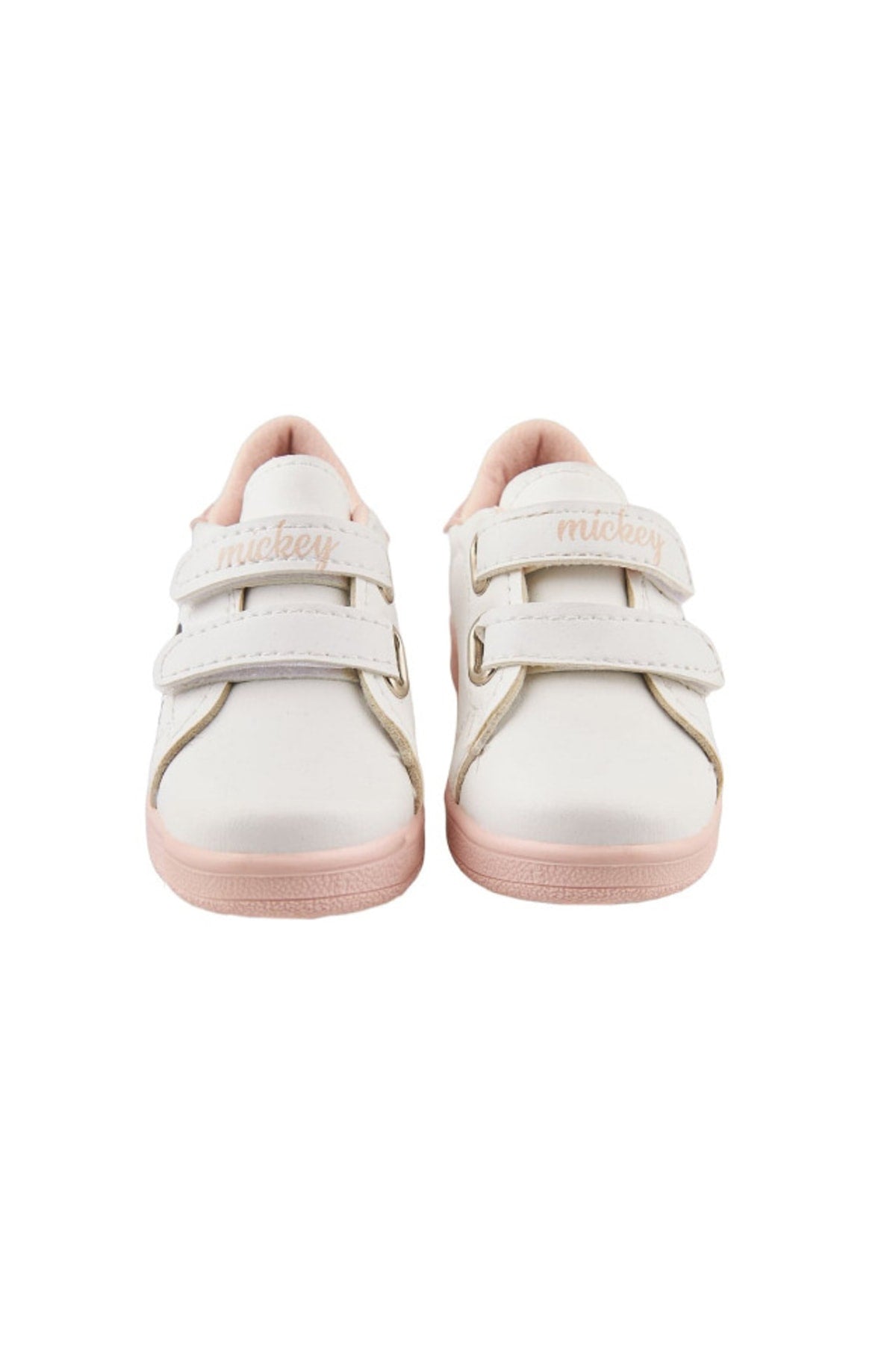 Girls' Velcro Daily Sneakers White Powder