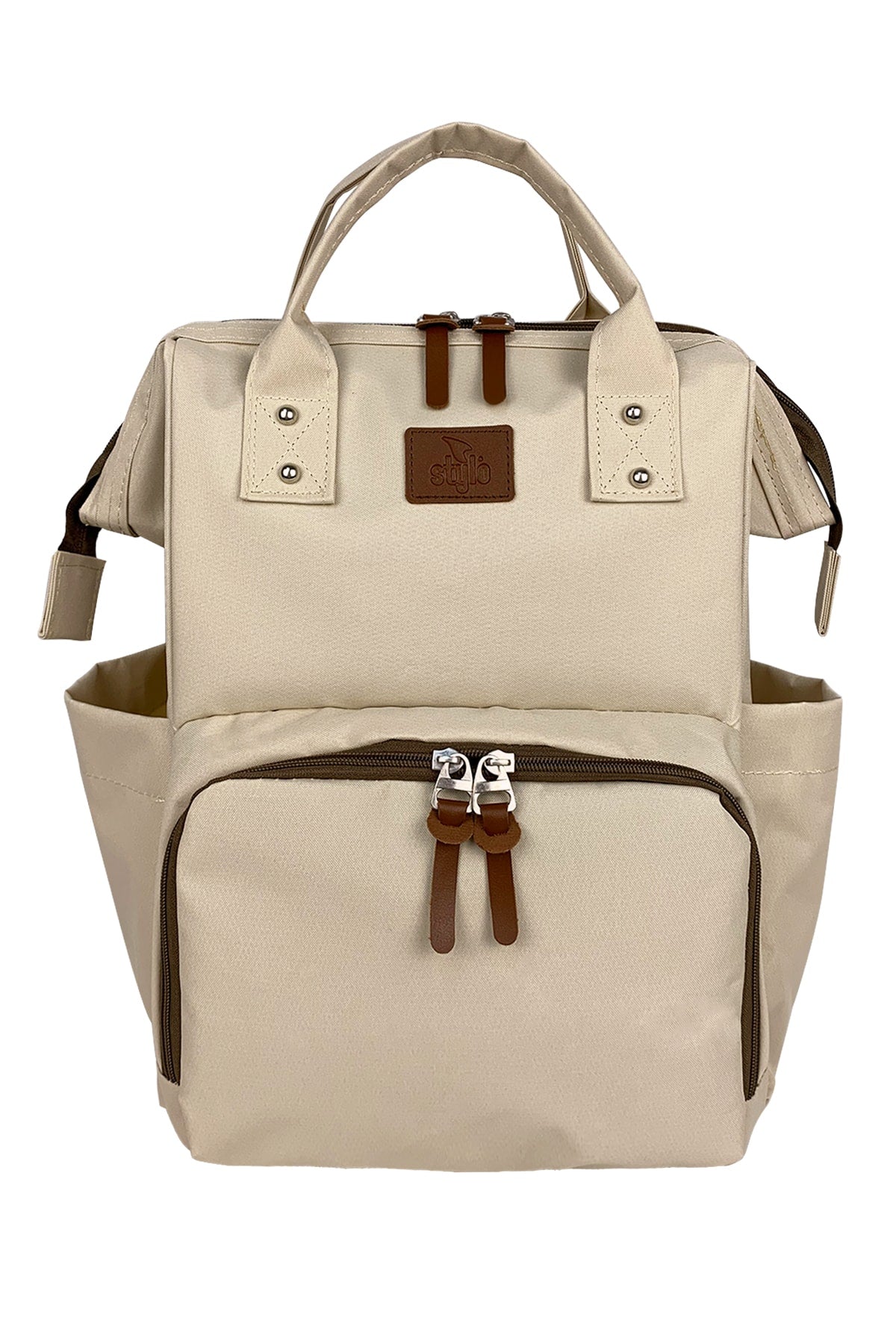 Paris Stylo Mother Baby Care Backpack-Beige
