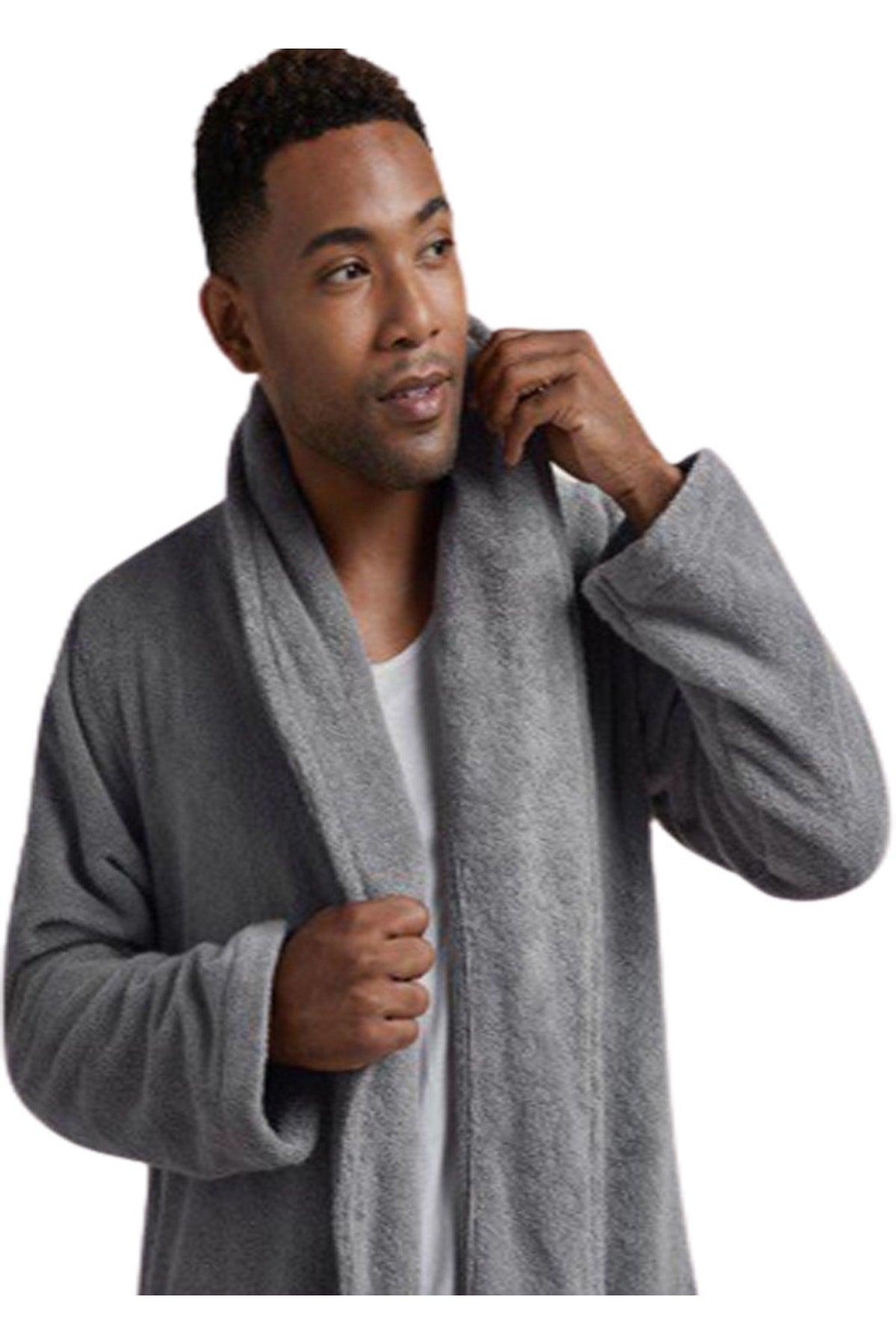 Organic Cotton Bathrobe With Linen Inside - Swordslife